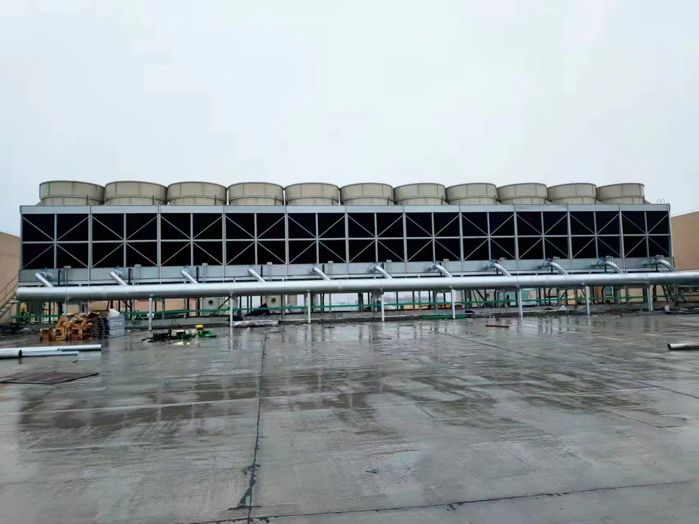 馬力良機新菱冷卻塔維修(涼水塔清洗更換填料維修廠家)