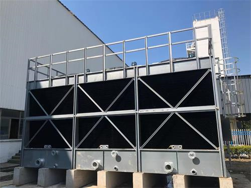 橫流式冷卻塔各部件結冰的原因分析,方形橫流式冷卻塔